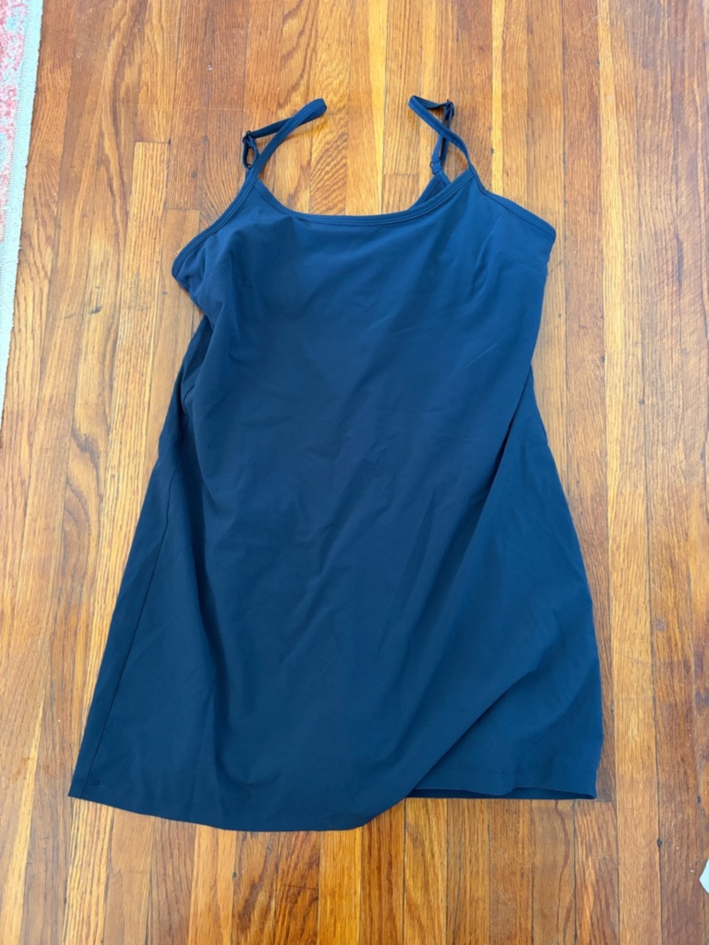 Beyond Yoga Navy Workout Dress with built in shorts